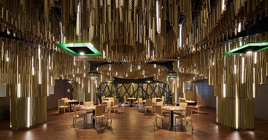 英国餐厅与酒吧设计奖中最美的餐饮照明设计，你钟意哪个呢？
