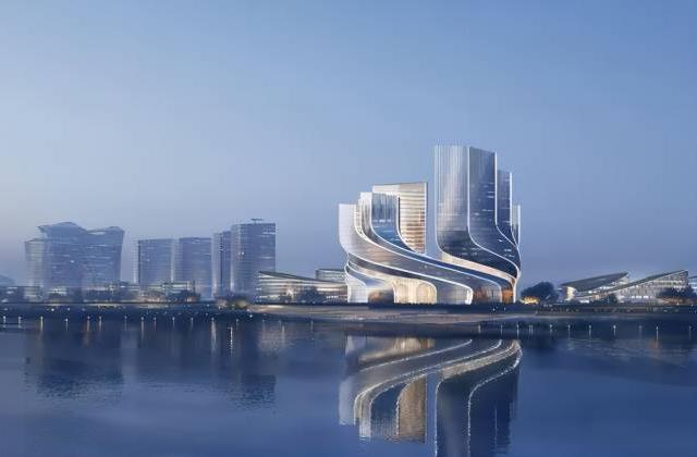 深圳腾讯新全球总部建筑设计呈漩涡造型，设计者奥雷·舍人曾设计过中央电视台总部大楼