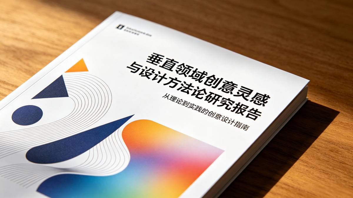 垂直领域创意灵感与设计方法论研究报告